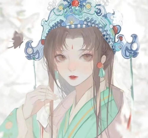  动漫古风情侣头像