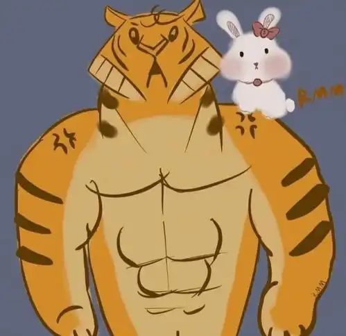  虎年必备情侣头像
