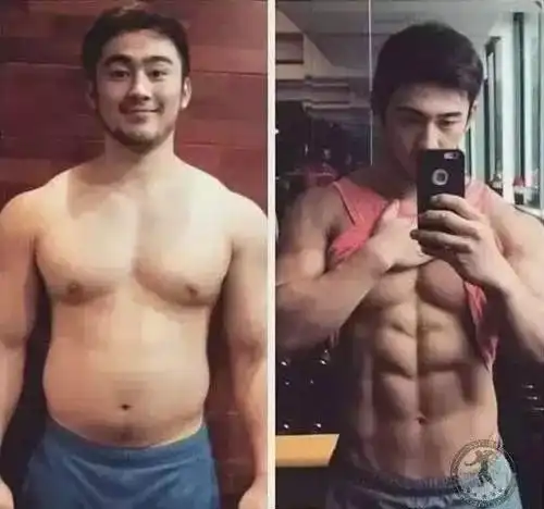 小胖孩情侣头像健身