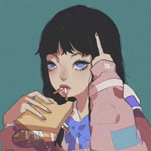  动漫情头捡到喜欢的贝壳就不要再去海边啦