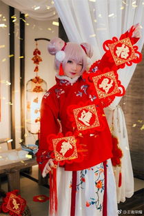  cos少女集两对峡谷情侣带来的古风同人汉服贺岁片
