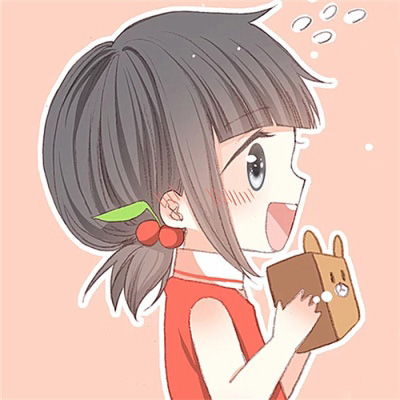  狄淇儿和应怜情侣头像单人两张怦然心动男主和女主头像一人一张