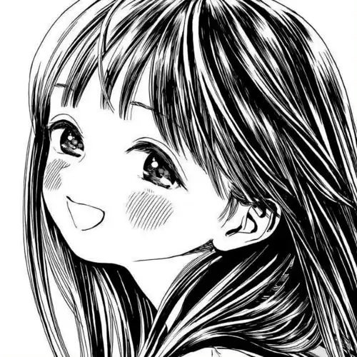 黑白动漫头像  黑白动漫头像