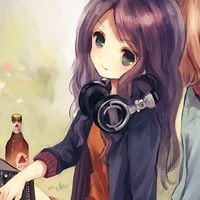  情侣头像里边一男一女拥抱着用手机拍照的那种