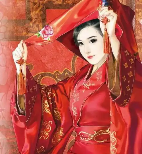 古风情侣黑头像林妙可