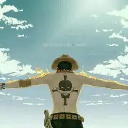  求和这张海贼王艾斯图片的壁纸,颜色比这好一点的,用来做头像,