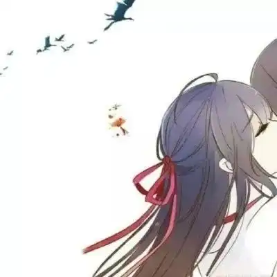  头像古风情侣头像