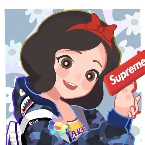  穿潮装的迪士尼公主,爱丽丝清新可爱,茉莉公主是运动少女