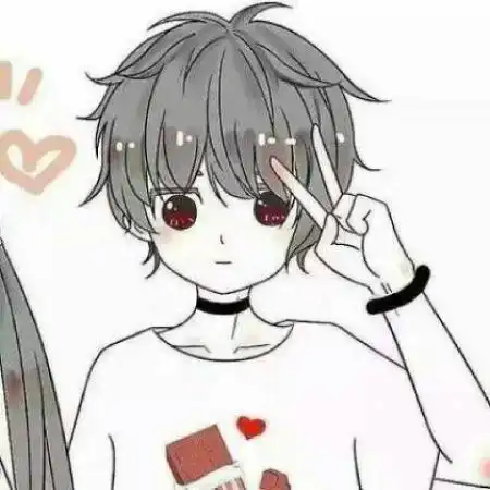 2020卡通一男一女情侣头像一对,你一直住在心里  2020卡通一男一女情侣头像一对,你一直住在心里