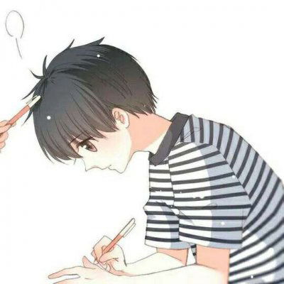  狄淇儿和应怜情侣头像单人两张怦然心动男主和女主头像一人一张