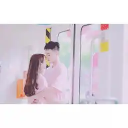  白边情侣头像