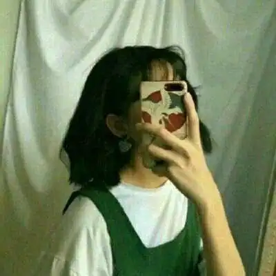  原谅色头像女生高清绿色女生简单头像2020
