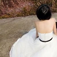  一些唯美的婚纱情侣头像,一对的