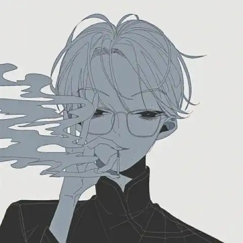 冷酷霸气男生动漫头像黑白超拽冷系列一组18张 冷酷霸气男生动漫头像黑白超拽冷系列一组18张