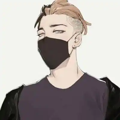 帅气男生头像卡通图片