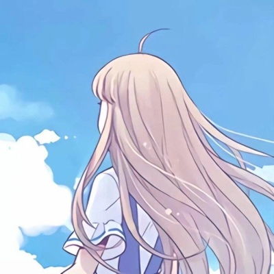  卡通动漫情侣头像望喜
