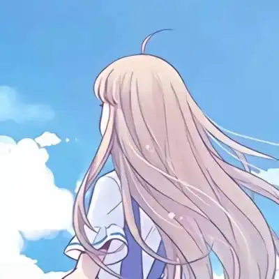 卡通动漫情侣头像望喜
