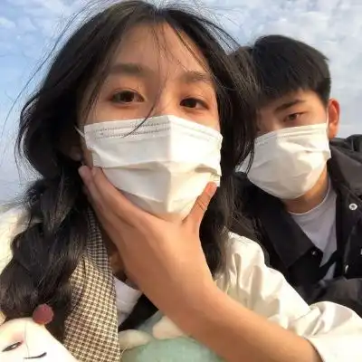  宸祠可爱唯美真人一对两张优质情侣头像我要个性网