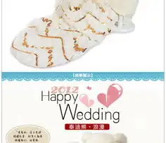 米布正品情侣泰迪熊公仔婚纱熊结婚对熊礼物对偶婚庆压床娃娃一对  米布正品情侣泰迪熊公仔婚纱熊结婚对熊礼物对偶婚庆压床娃娃一对
