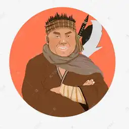  手绘插画古代人物素材图片免费下载高清psd千库网图片编号11013314