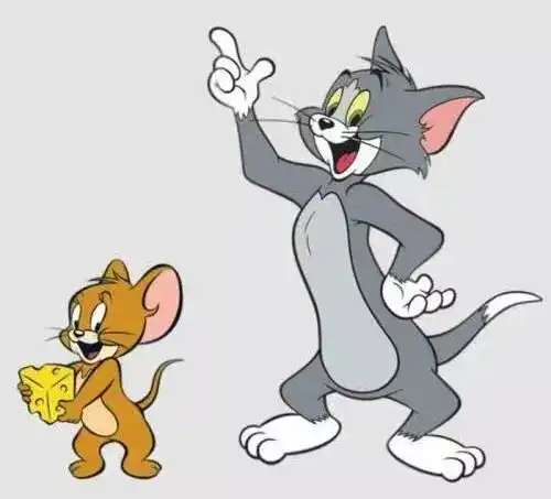男孩和猫情侣头像汤姆和
