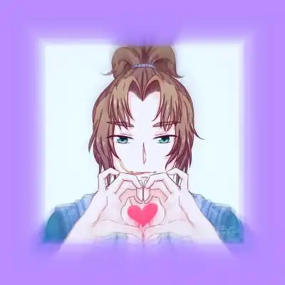 情侣头像拿杯子一左一右