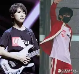  易烊千玺沉迷于自己和自己穿情侣装的男孩