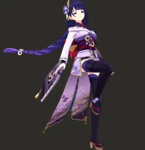 雷电将军微信头像