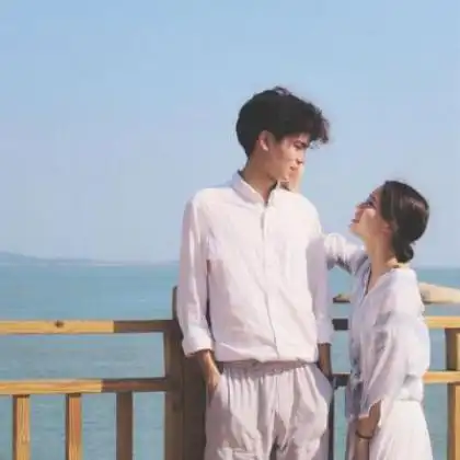  情侣头像00后学生专用一人一张,久伴我者必永驻我心