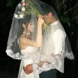  情侣头像我的世界里只能容下你和我,轻松,惬意
