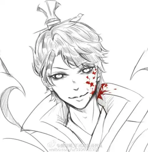 日漫情侣头像单人黑白王