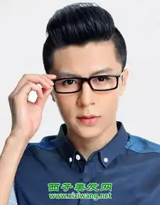  戴眼镜的男生适合什么齐刘海