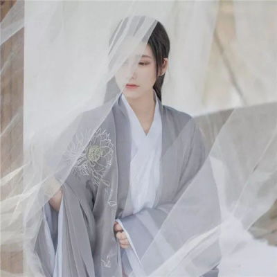  古风女头像真人唯美图片2020清冷古装汉服女头