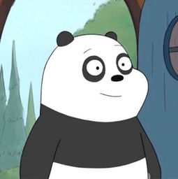  这个很傻熊猫漫画形象叫什么