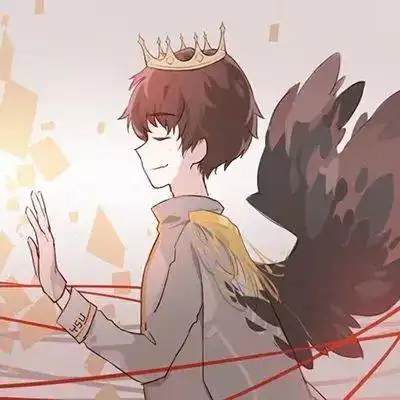  动漫情侣头像天使恶魔我不在乎恶魔天使我只在乎你
