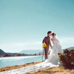  时尚情缘婚纱摄影作品