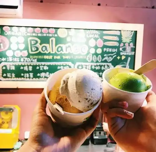  背景图小清新冰激凌美味可做头像