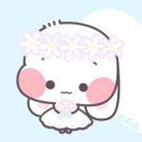  奶萌兔情侣头像要心心微信头像图片大全