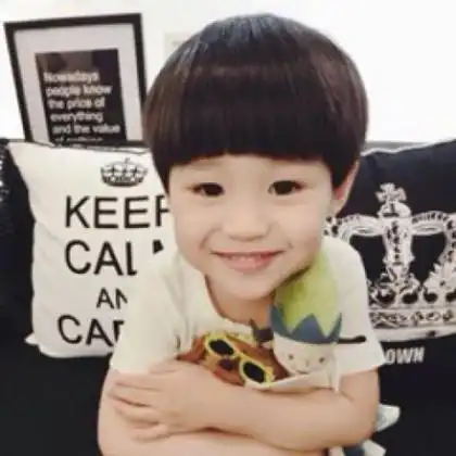  萌娃情侣头像一对可爱,真的很爱个定是你的菜