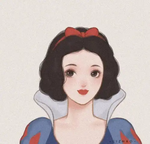  迪士尼公主唯美头像,花木兰很潇洒,爱丽儿侧脸很迷人