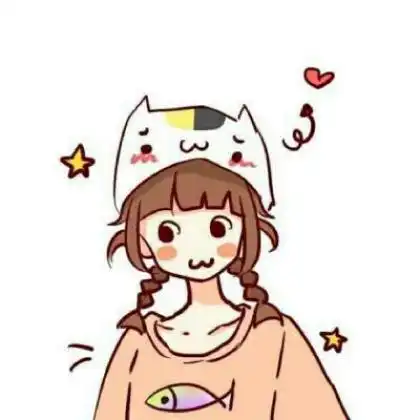  简单可爱的情侣头像卡通,你是我赖以生存的动力