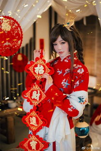  cos少女集两对峡谷情侣带来的古风同人汉服贺岁片