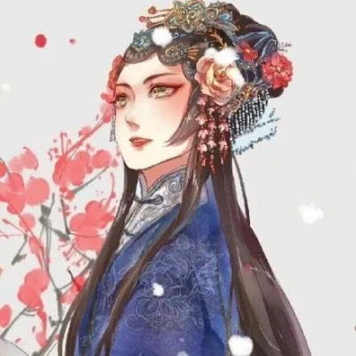  古风情侣头像一对的