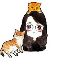  橘猫情侣头像一左一右柴犬和橘猫的情侣头像