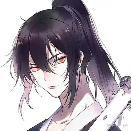  有哪种现代风长发的男生动漫头像