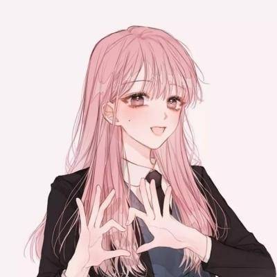  情头动漫一男一女高冷二次元高冷系cp头像一对