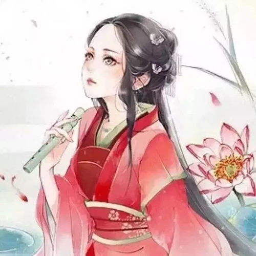  古风头像你是云端客,我是红尘人