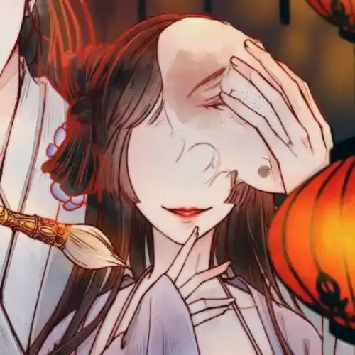 古风情侣黑头像拟人