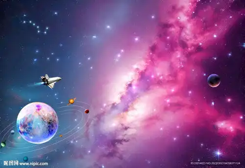  紫色星空设计图