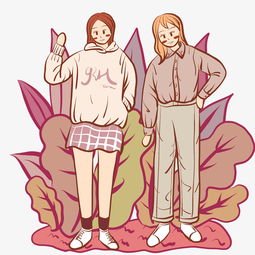  小清新文艺风手绘文艺少女图片素材其他格式下载动漫人物大全